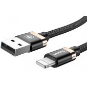 Кабель Baseus Golden Belt USB Cable For iP 1M Black-Gold