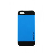 Чехол Накладка для iPhone 5/5S SGP ORIGINAL Slim Armor S (Синий) (Пластик)