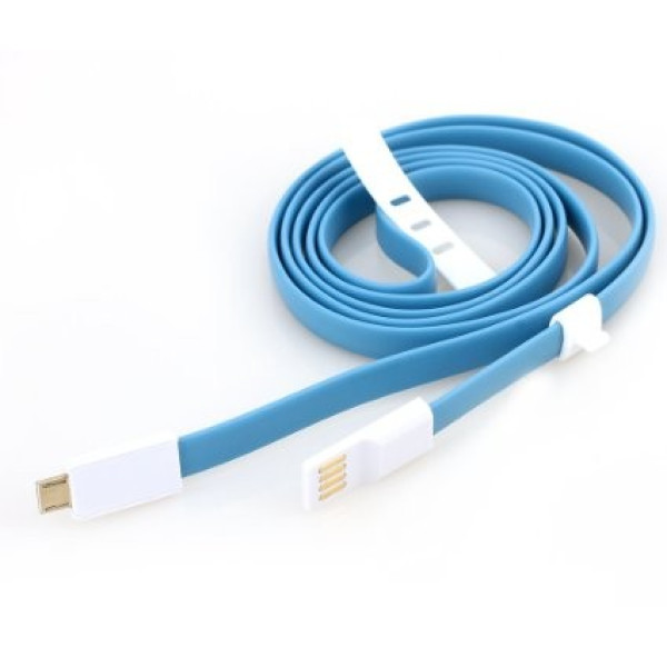 Кабель синхронизации Lightning 8 pin AUZER ACL1 Blue - фото Кабель синхронизации Lightning 8 pin AUZER ACL1 Blue