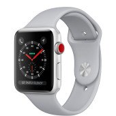 Apple Watch Series 3 GPS + Cellular 42mm Silver Aluminum w. Fog Sport B. (MQK12)