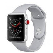 Apple Watch Series 3 GPS + Cellular 38mm Silver Aluminum w. Fog Sport B. (MQKF2)