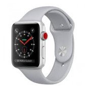 Apple Watch Series 3 GPS + Cellular 38mm Silver Aluminum w. Fog Sport B. (MQKF2)
