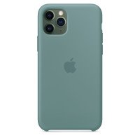 Чохол Накладка для iPhone 11 Pro Apple Silicon Case (Cactus) (Полиулетан)