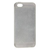 Чехол Накладка для iPhone 5/5S Eimo (прозрачный) (силикон)
