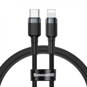 Кабель Baseus Cafule Cable Type-c To Lightning PD18W 1m Black