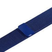 Ремешок-браслет для Apple Watch 38mm Milanese Loop Band (blue)