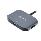 Перехідник Usams SJ147 Type-C to USB3.0/USB2.0 Adapter