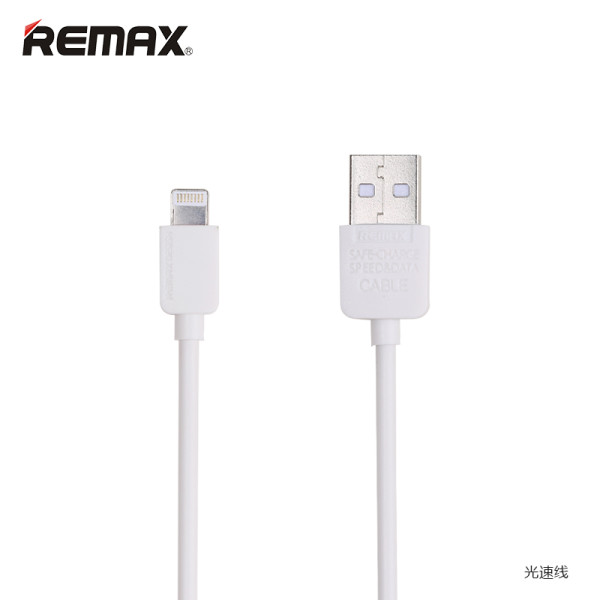 Кабель Apple Lightning REMAX (USB)(1m) (Белый) - фото Кабель Apple Lightning REMAX (USB)(1m) (Белый)
