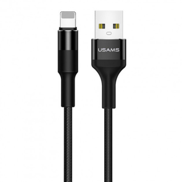 Кабель Usams Braided Cable U5 ( black) - фото Кабель Usams Braided Cable U5 ( black)