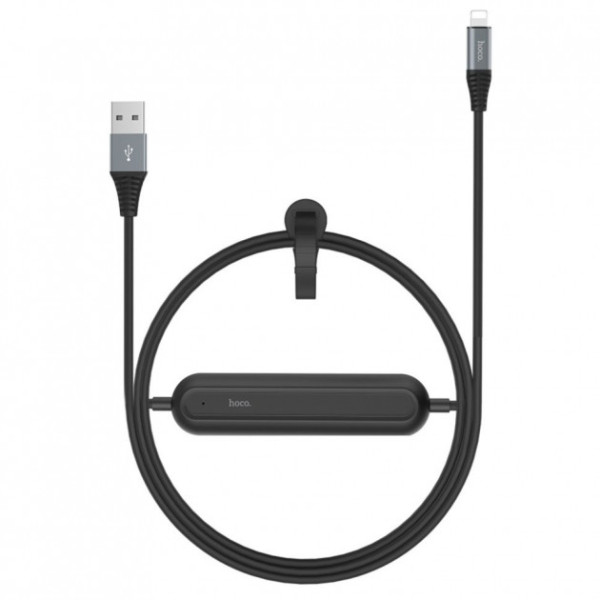Кабель USB to Lightning Hoco U22  Bei + Power Bank (2000mAh) black 1.2m