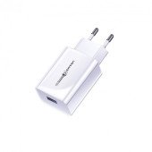 Мережевий зарядний пристрій Usams Single USB 3A (white)