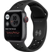 Apple Watch Nike Series 6 GPS + Cellular 40mm Space Gray Alu Case w. Anthracite/Black Sport B. (M06L3, M07E3)