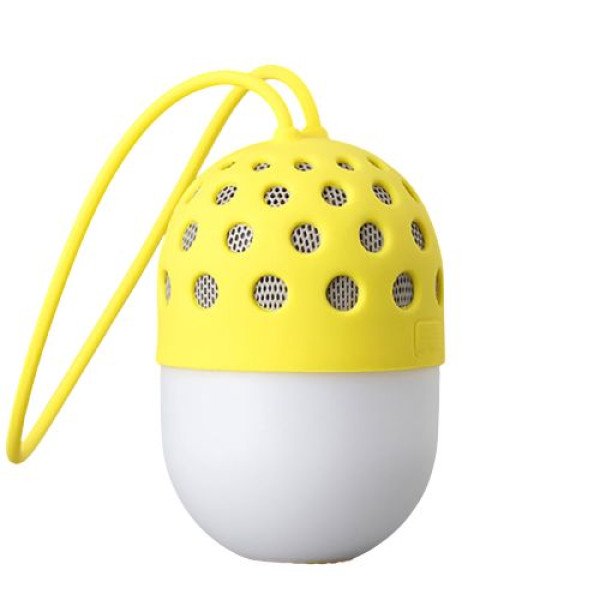 Колонка акустична EasyBear Firefly EB106 Bluetooth Speaker (Yellow) - фото Колонка акустична EasyBear Firefly EB106 Bluetooth Speaker (Yellow)