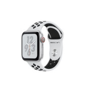 Apple Watch Nike+ Series 4 GPS + LTE 40mm Silver Alum. w. Platinum/Black Nike Sport b. Silver Alum. (MTV92)