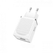 Сетевое зарядное устройство Hoco 1USB C42A QC 3.0 (white)