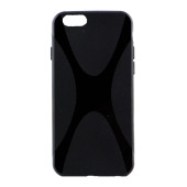 Чохол Накладка для iPhone 6 NEW LINE (Чорний) (Силікон)