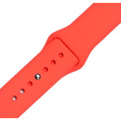 Ремешок-браслет для Apple Watch 42mm/44mm Silicone Band (rose red)