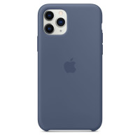Чохол Накладка для iPhone 11 Pro Apple Silicon Case (Alaska Blue) (Полиулетан)