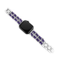 Ремінець-браслет для Apple Watch 38mm/40mm Chanel Band (Silver Purple)