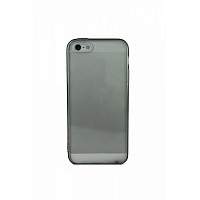 Чехол Накладка для iPhone  5/5S DEVIA (Серебристый) (Пластик)