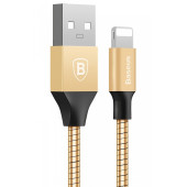 Кабель Baseus Mechanical Era Metal Cable to Lightning (Метал) (Золотий)