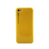 Чехол Накладка для iPhone 5C TOTU (желтый) (пластик)