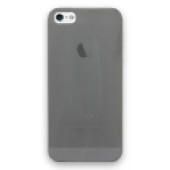 Чехол Накладка для iPhone 5/5S RGBMIX (серый) (пластик)
