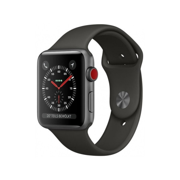 Apple Watch Series 3（GPS ） Aluminum 38mm Apple Watch Series 3 GPS + Cellular 38mm Space Gray Aluminum Case