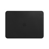 Чехол MacBook Air 13 Leather Case (Черный) (Преcсованая кожа)