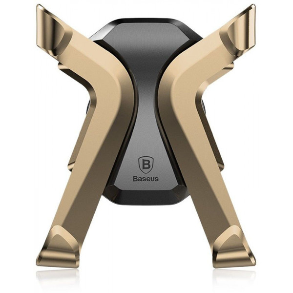 Авто Тримач Baseus X Air Vent (Gold) - фото Авто Тримач Baseus X Air Vent (Gold)
