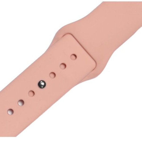 Ремешок-браслет для Apple Watch 38mm Silicone Band (pink sand) - фото Ремешок-браслет для Apple Watch 38mm Silicone Band (pink sand)