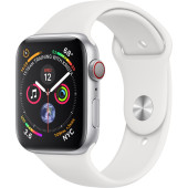 Apple Watch Series 4 GPS + LTE 40mm Silver Alum. w. White Sport b. Silver Alum. (MTVA2)