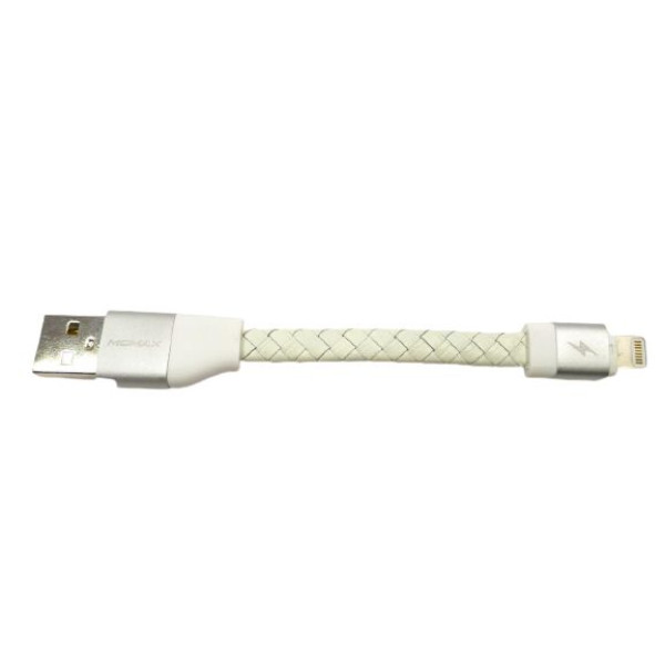 Кабель Apple Lightning MOMAX 0.16 Elite link pro (DL1W) white - фото Кабель Apple Lightning MOMAX 0.16 Elite link pro (DL1W) white