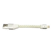 Кабель Apple Lightning MOMAX 0.16 Elite link pro (DL1W) white