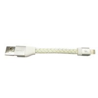 Кабель Apple Lightning MOMAX 0.16 Elite link pro (DL1W) white