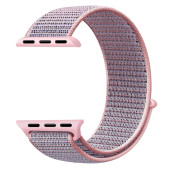Ремінець для Apple Watch 38mm Nylon Sport Loop Band (Pink Sand)