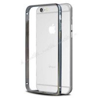 Бампер для iPhone 6 COTEetCL D (Сірий) (Алюміній)