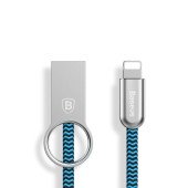 Кабель Baseus Lightning Ring (1 m) (chrome blue)