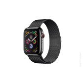 Apple Watch Series 4 GPS + LTE 44mm Black Steel w. Black Milanese l. Black Steel (MTV62)