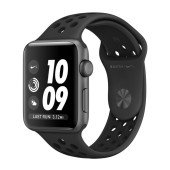 Apple Watch Nike+ 42mm Space Gray Aluminum Case with Anthracite/Black Nike Sport Band (MQ182)