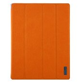 Чохол Книжка для IPad 2/3/4 ROCK ELEGANT(Помаранчевий) (Полиулетан)