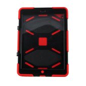 Чохол Книжка для iPad Air SURVIVOR MILITARY (Червоний) (Силікон)