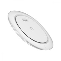 Бездротове зарядний пристрій Baseus UFO Desktop Wireless Charger (White)