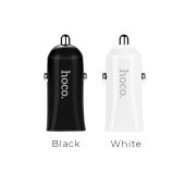 Автомобільний зарядний пристрій Hoco Z12 Elite Dual USB Car Charger (Black)
