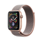 Apple Watch Series 4 GPS + LTE 40mm Gold Alum. w. Pink Sand Sport l. Gold Alum. (MTVH2)