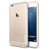 Бампер для iPhone 6 SGP Neo Hybrid EX (Золотой) (Пластик)