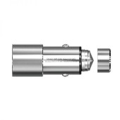 Автомобільний зарядний пристрій WK Legend 2 USB 2.4 A WP-C06 (silver)