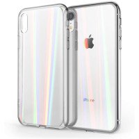 Чохол накладка iPhone Xr Rainbow Case (Clear)