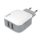 Сетевое зарядное устройство Baseus Letour Travel charger 1USB 1A (Белый)