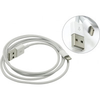 Кабель Apple Lightning  (USB 2.5 m) (Ткань) (Белый)